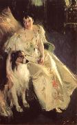 Anders Zorn Portrait of Mrs Bacon Sweden oil painting artist